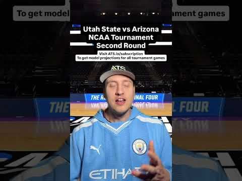 Video: Utah State vs. Arizona Prediction, Odds, & ATS Picks (March 22)