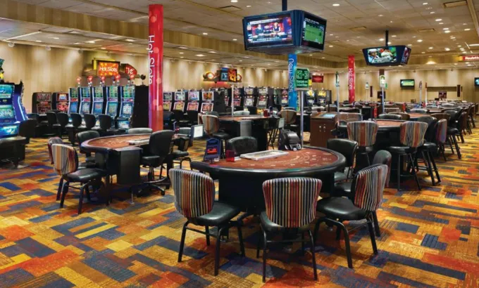 Casino floor at Indiana