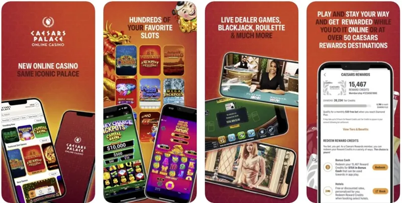 Caesars Palace Online Casino NJ App