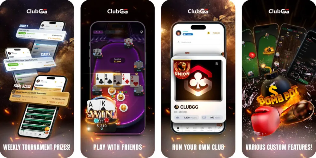 ClubGG Poker Mobile App