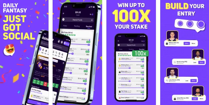 Dabble Fantasy Mobile App