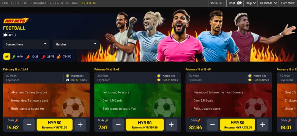 Dafa Sports Hot Bets