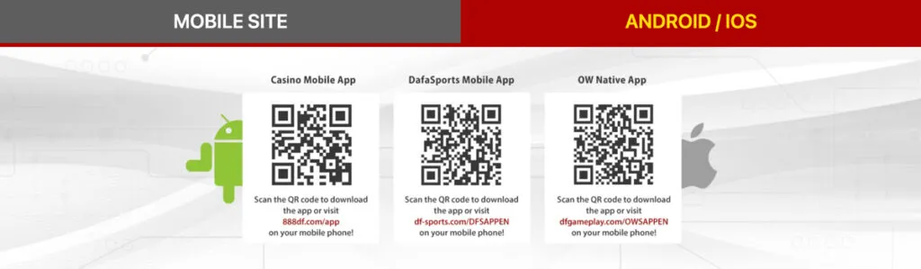 Dafabet Casino App Download