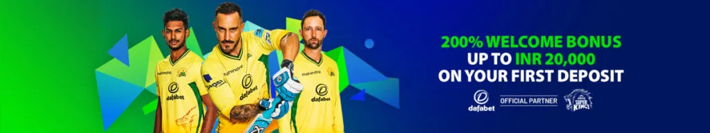 Dafabet India Welcome Bonus