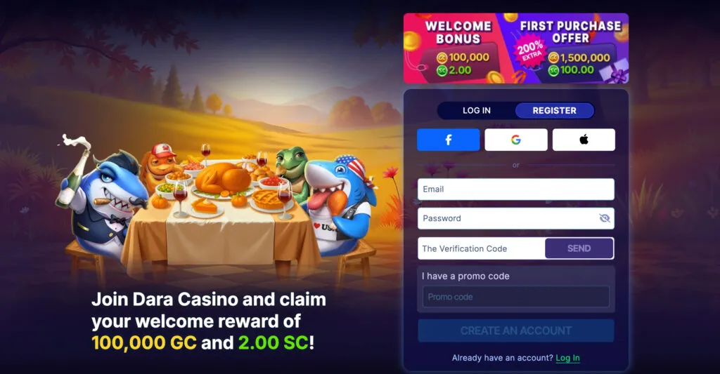 Dara Casino welcome bonus for new Missouri players