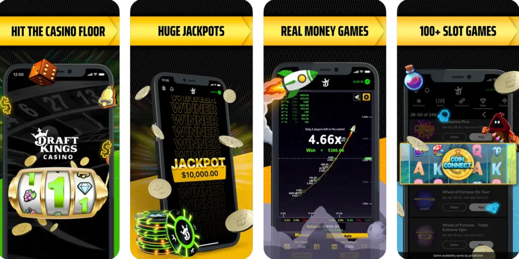 DraftKings Casino mobile app