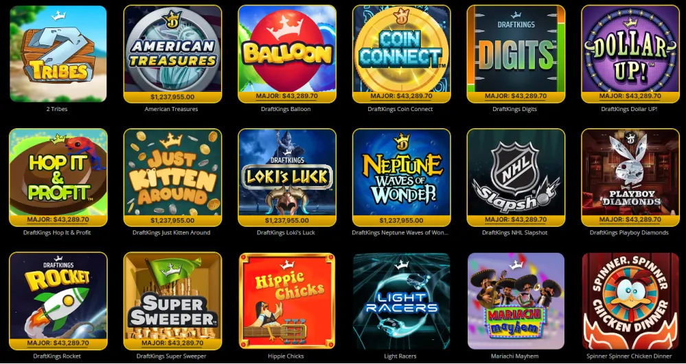 DraftKings Casino slots