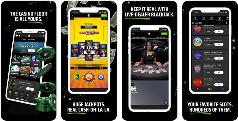 DraftKings Casino michigan app