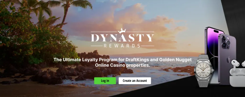 DraftKings Casino Dynasty Rewards program for loyal customers