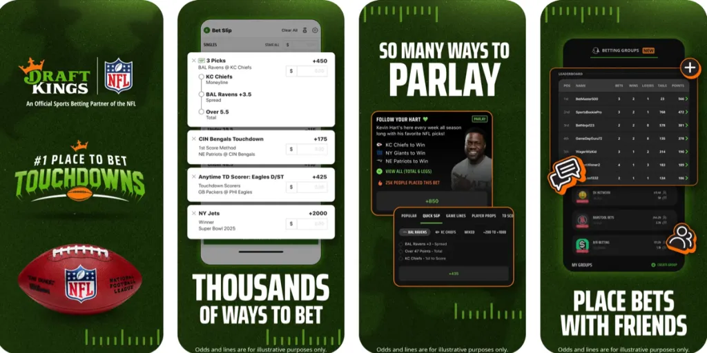 DraftKings Sportsbook Mobile App