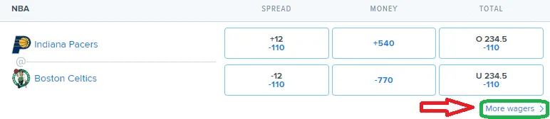 More Wagers At FanDuel