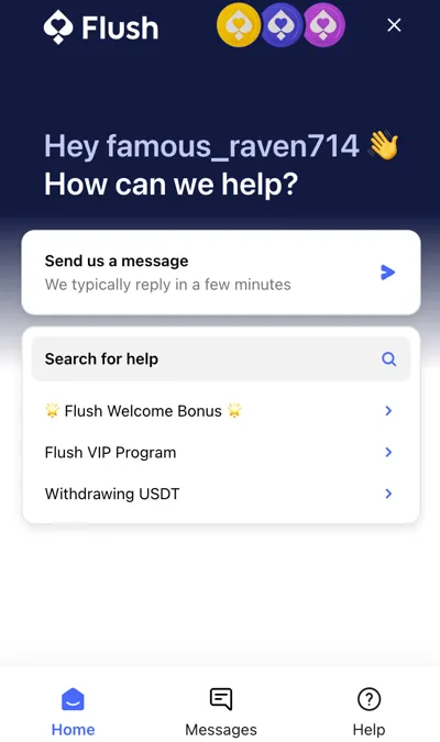 Flush.com Customer Support