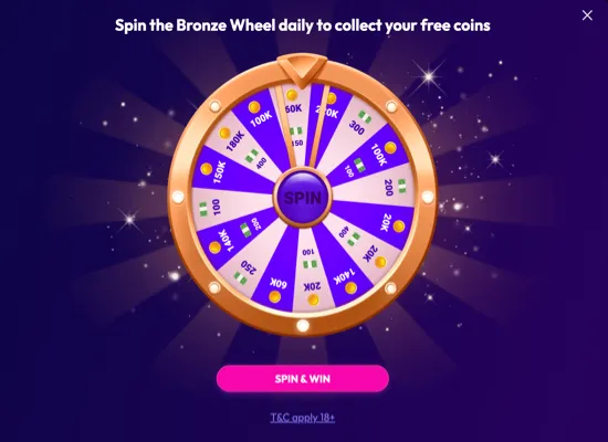 Funrize Casino Daily Login Bonus