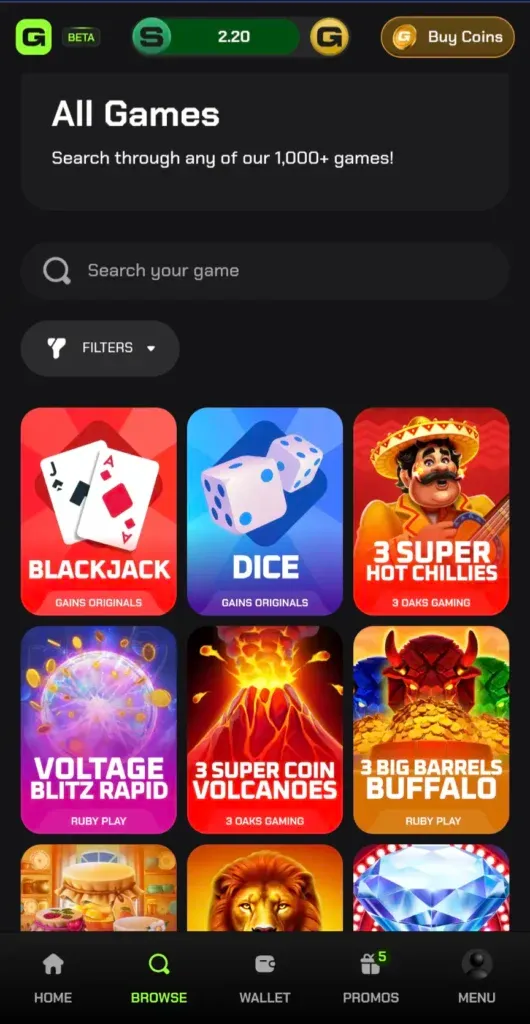 Gains Casino Review (2026): Is the Massive Game Library Worth the Playthrough?