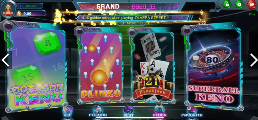 Gameroom777 Table Games