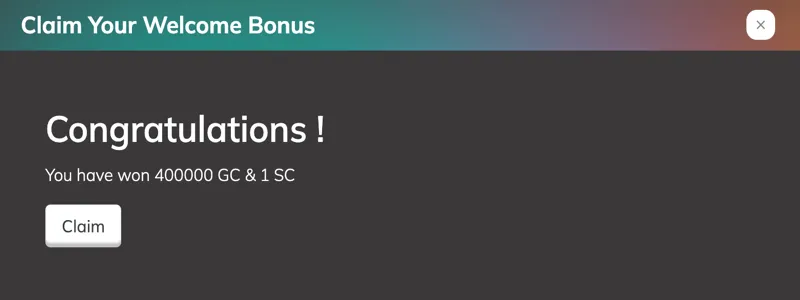 GoldNLuck Casino Welcome Bonus