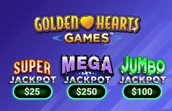Golden Hearts Daily Bingo Jackpots