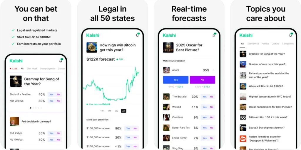 Kalshi mobile app