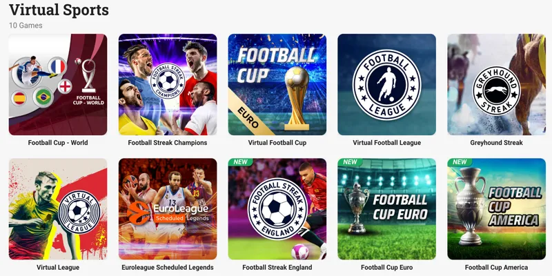 LeoVegas Virtual Sports