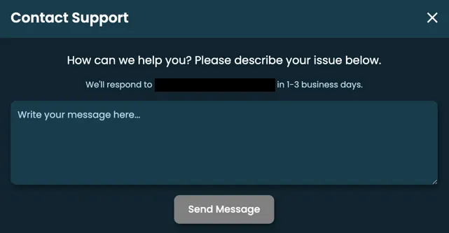 Lucky Canoe customer support