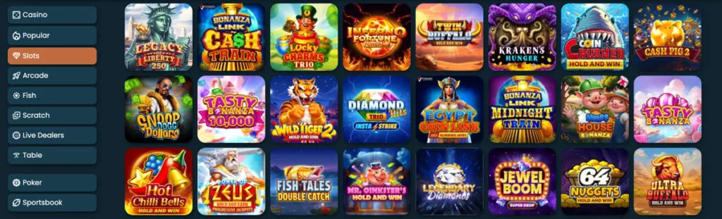 Lucky Canoe slot games