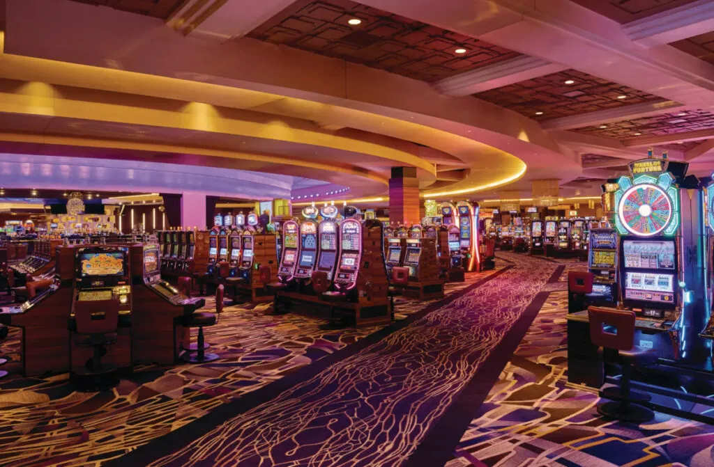 Casino floor at Michigan