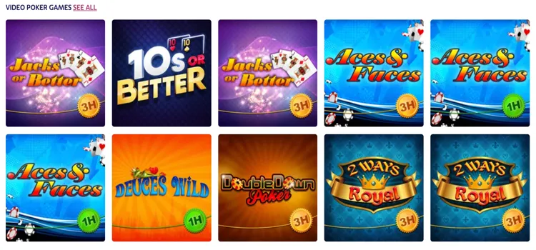 PlayOJO Video Poker