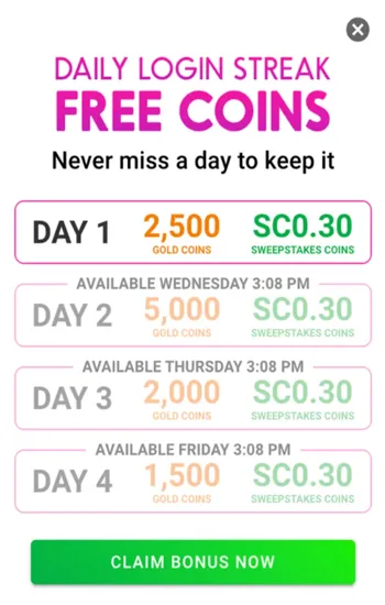 Pulsz Casino Daily Bonus