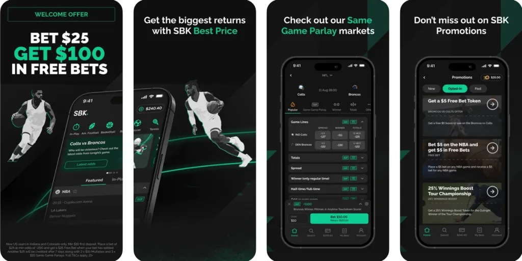 SBK Sportsbook Mobile App