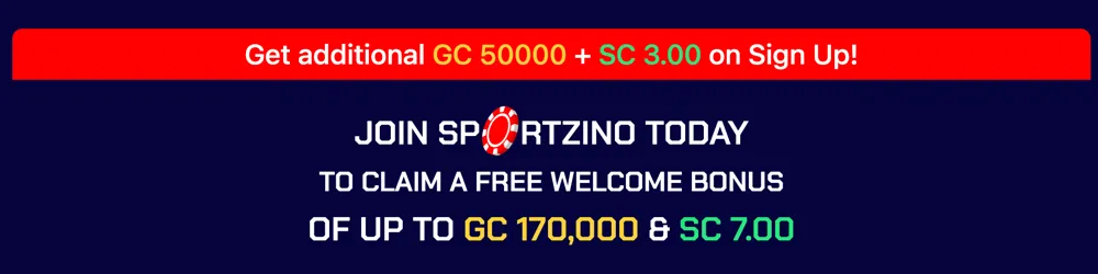 Sportzino Casino Bonus