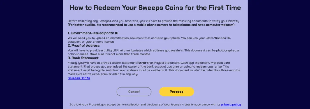 Sportzino Prize Redemptions