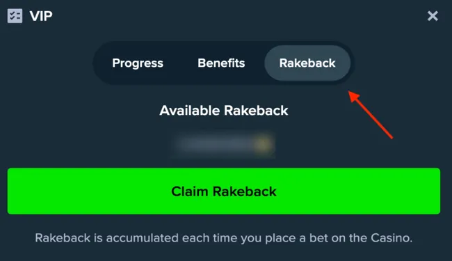 Stake.us weekly rakeback