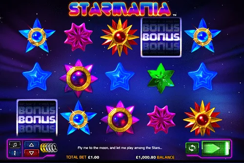 Starmania slot at BetMGM Casino