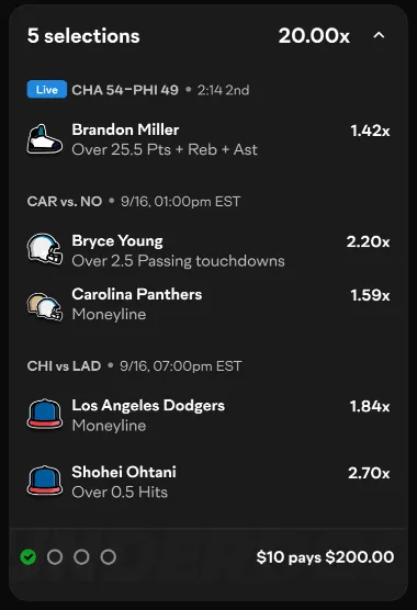 Underdog Sports Betting Options