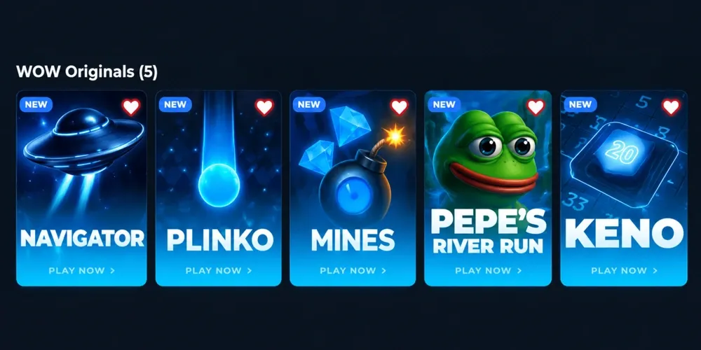 WOW Vegas Originals