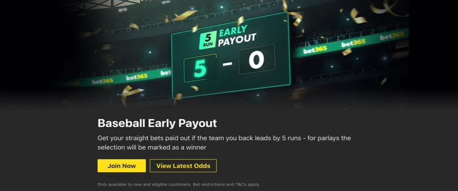 bet365 Early Payout Offer